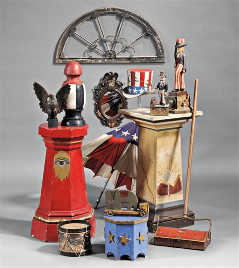 collecting patriotic american antiques skinner
