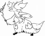 Pokemon Delphox Coloring Pages Braixen Morningkids Drawings Pokémon Template sketch template