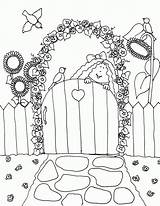 Coloring Pages Stamps Gate Kids Digi Zoo Suzy Colouring Am Adult Dearie Dolls Spring sketch template