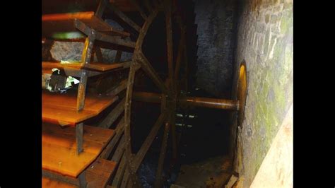 ancien moulin à eau en fonctionnement le moulin de spontin youtube