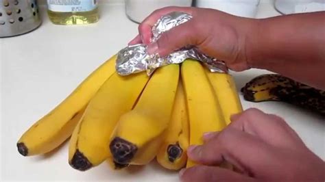 Cómo Conservar Correctamente Tus Bananas Solo Con Papel Aluminio ¡no Se