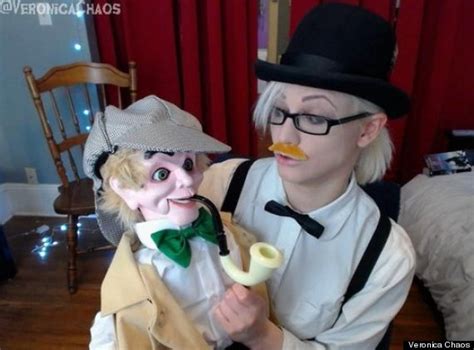 ventriloquist veronica chaos has sex with her dummy slappy nsfw huffpost