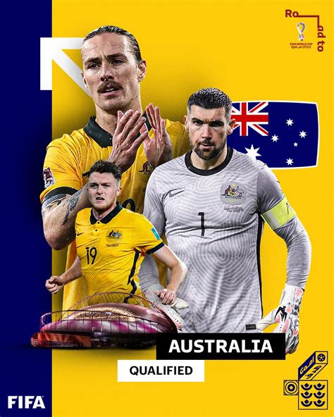 [fifaworldcup] Australia Have Qualified For The 2022 Fifa World Cup