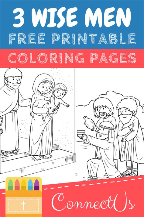 wise men coloring pages  kids printable pdfs connectus