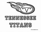 Tennessee Titans Coloring Football Pages Sports Template Colormegood sketch template