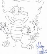 Koopa Ludwig Iggy sketch template