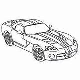 Coloring Pages Dodge Car Viper Muscle Cars Charger Adults Printable Hellcat Nova Chevy Mustang Hot Challenger Classic Rod Colouring Getcolorings sketch template