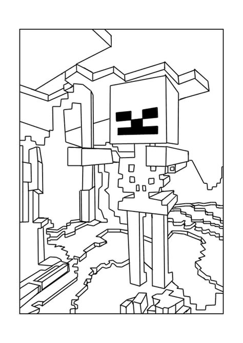 Enderman Coloring Pages Coloring Home
