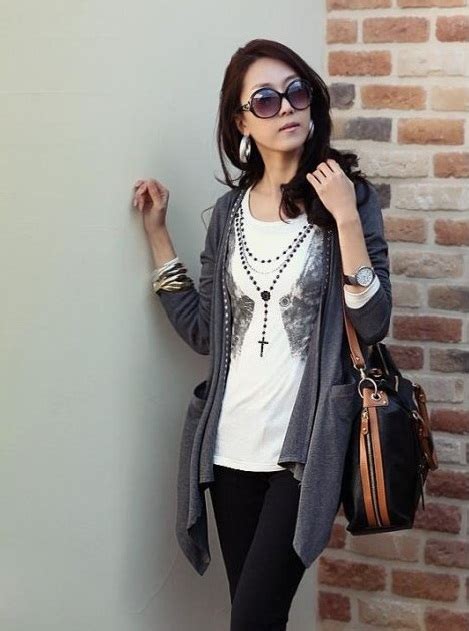 Casual Cute Korean Girls Fashion Trends Style 2012 The