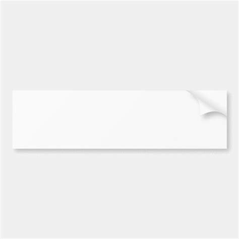 blank bumper sticker template zazzlecom