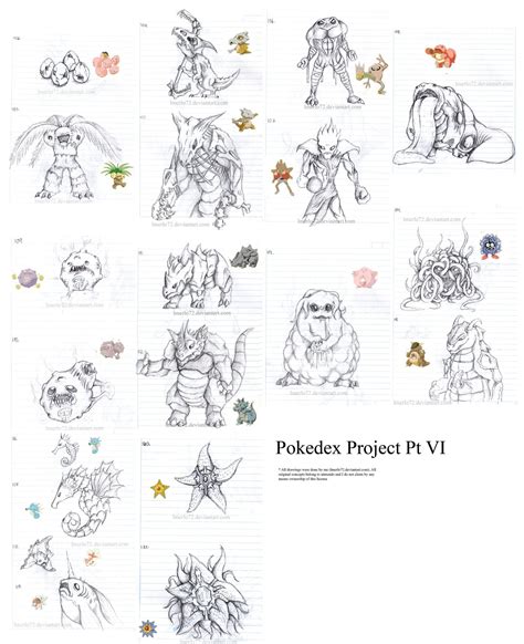 Pokedex Project Pt Vi By Lmerlo72 On Deviantart