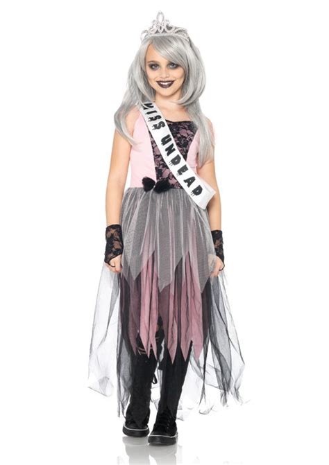 zombie prom queen tween costume