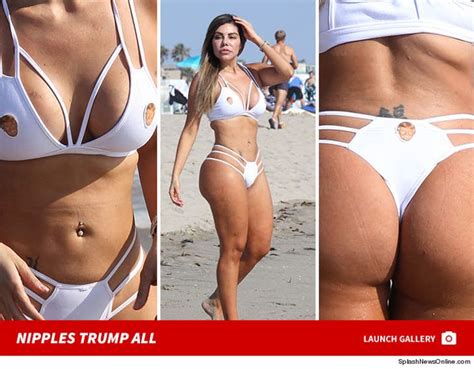bikini model liziane gutierrez donald trump defends the border