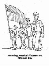 Veterans sketch template