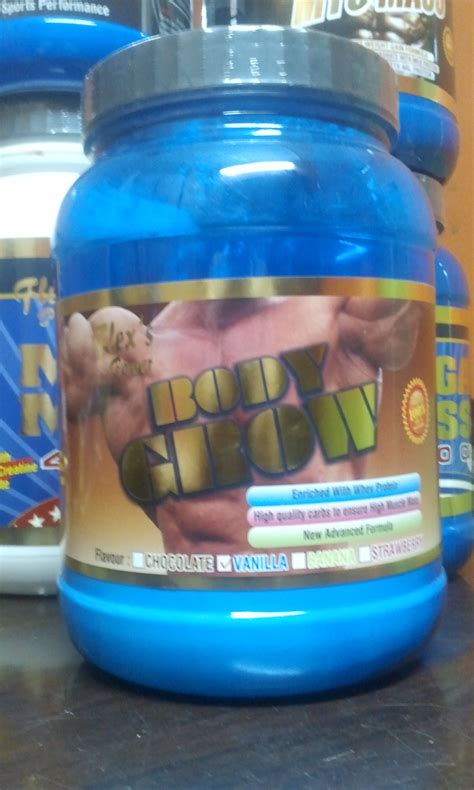 Body Grow Supplement वजन बढ़ाने वाला पोषण Fitness And Nutrition