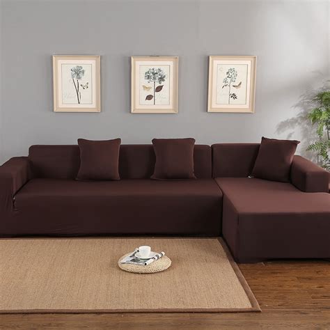 sofa covers   shape polyester fabric stretch slipcovers   seat  sectional sofa
