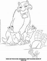 Coloring Ice Age Pages Dawn Dinosaurs Kids Disney Click Book Colouring Movie Books Trus Imageg Popular sketch template