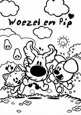 Woezel Pip Kleurplaten Wusel Printen Hondenhok Malvorlage Animaatjes Topkleurplaat Stimmen Downloaden Peuters sketch template