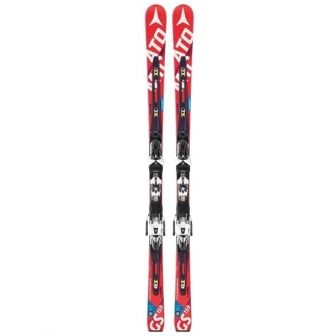 atomic junior race skis redster fis doubledeck gs  binding cm  ski equipment