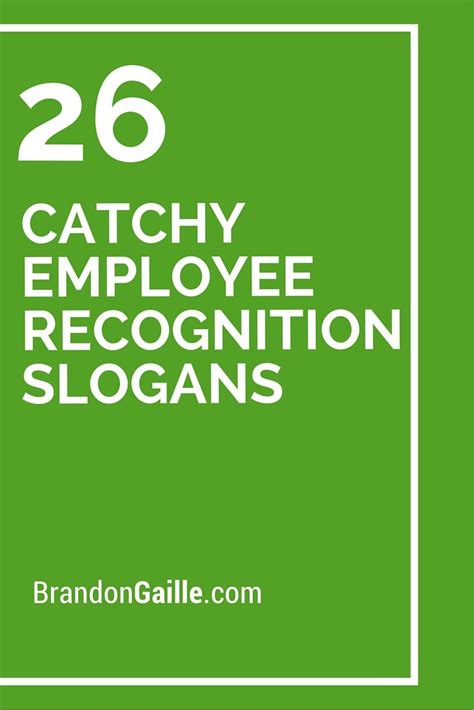 catchy employee recognition slogans employee appreciation quotes employee recognition
