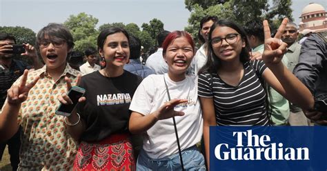 Celebrations In India As Court Legalises Gay Sex In Pictures World