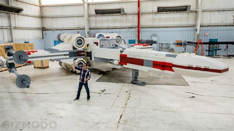 This Incredible Full Scale Lego X Wing Is The Largest Model In History