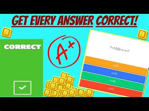 answer correct  blooket working  updated easy