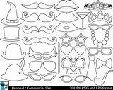 Booth Outline Party Clip Props Prop Mad sketch template
