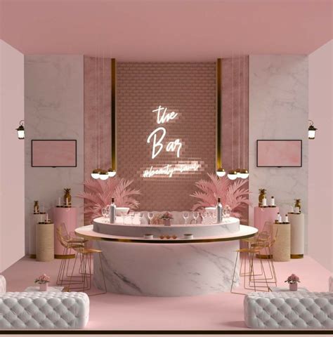 aesthetic pink 🏩 beauty room decor salon interior