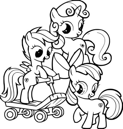 lovely   pony coloring page  printable coloring pages