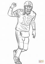 Aaron Rodgers Packers Elliott Ezekiel Falcons Atlanta Tegninger Drukuj Kategorier sketch template