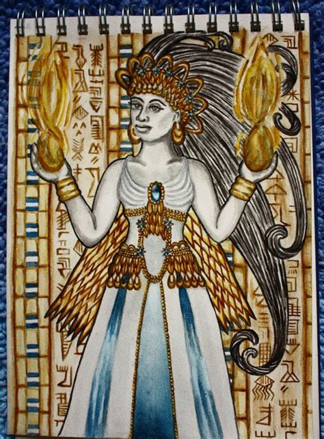 inanna is the sumerian goddess of sexual love fertility and warfare her akkadian counterpart
