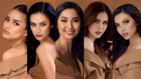 in photos official portraits of binibining pilipinas 2020 candidates