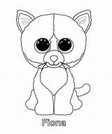 Coloring Beanie Pages Ty Boo Boos Print Baby Sheets Kids sketch template