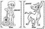 Coloring Dante Pixars Gratuit Imprimé Simplesojourns sketch template