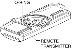 remote transmitter disassemblyassembly   shop manual