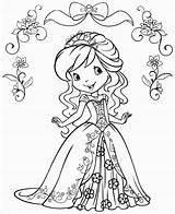 Coloring Pages Strawberry Shortcake Valentine Princess Print Valentines Printable Characters Entitlementtrap Drawing Fresh Pretty Getdrawings Size Chibi Mermaid Artykuł sketch template