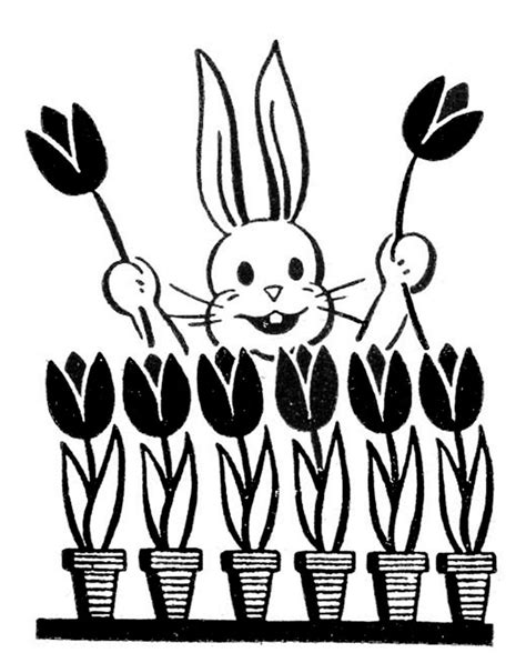 20 bunny rabbit silhouettes and clip art the graphics fairy