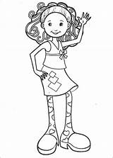 Coloring Pages Groovy Kids Girls Comments sketch template
