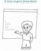 Coloring Teacher Teachers Pages Kids Printable Appreciation Pdf Print Related Respect Post Coloringkids sketch template
