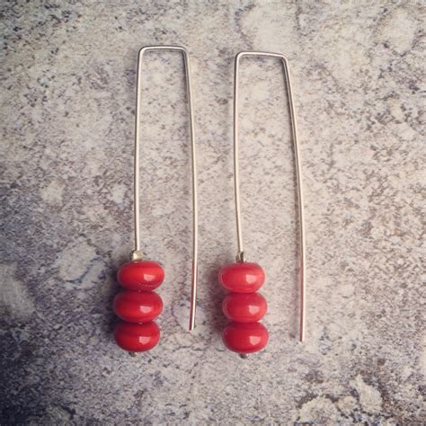 stop red julie frahm glass jewellery