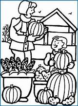 Pory Roku Kolorowanki Harvest Automne Dzieci Herbst Seite Coloriages sketch template