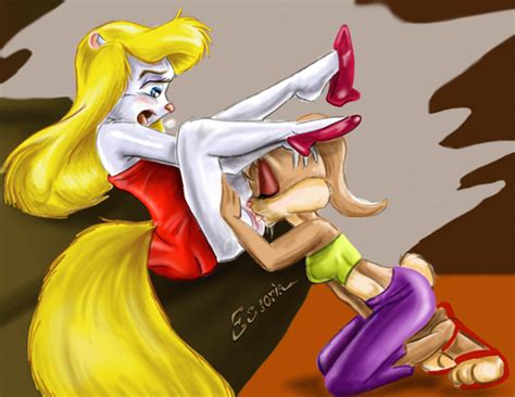 rule 34 animaniacs anthro cunnilingus escoria female female only fur