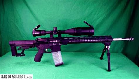 Armslist For Sale Ar 15 6 5 Grendel Hunter Sniper Rifle Free Ship Now
