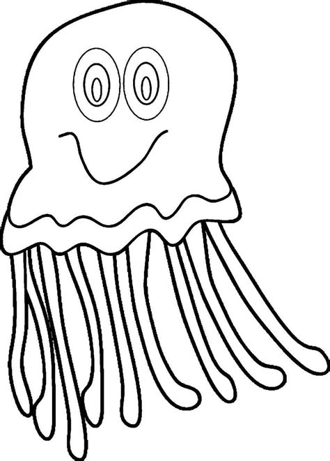 cute jellyfish drawing  getdrawings