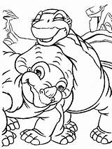 Coloring Land Before Time Pages Rover Printable Getdrawings Getcolorings Color sketch template