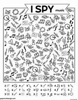 Trouve Cherche Musique Papertraildesign Instruments Activities Insects Objek Pdf Tersembunyi Mencari Chercher Macdonald Musicales sketch template