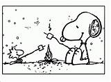 Coloring Pages Camping Snoopy Rv Wecoloringpage Getdrawings sketch template