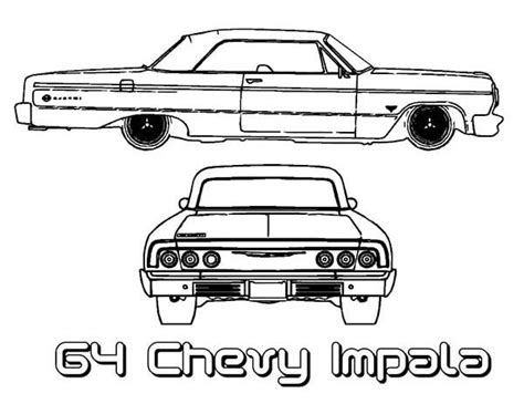 chevy impala  car coloring page coloring sky cars coloring