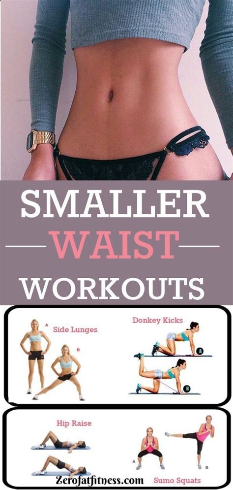 How To Get A Smaller Waist And Bigger Hips Small Waist Workout Waist
